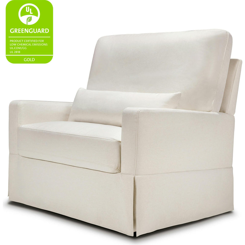 Crawford Pillowback Chair & A Half Comfort Swivel Glider