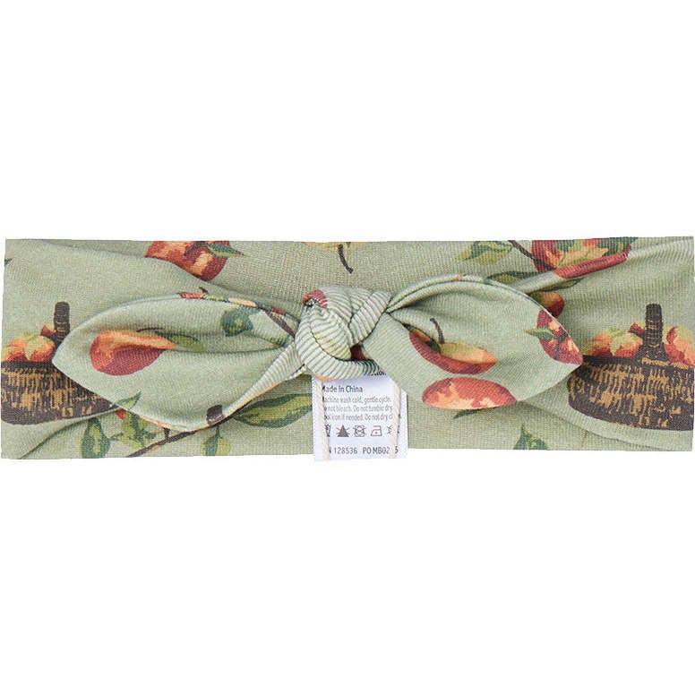 Apple Orchard Organic Cotton Knotted Headband