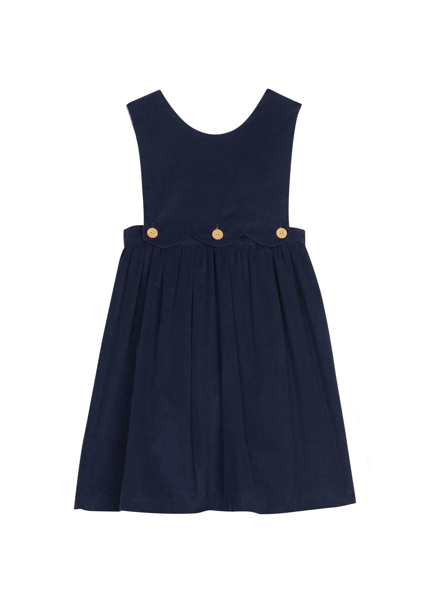 Button Panel Jumper - Navy Corduroy