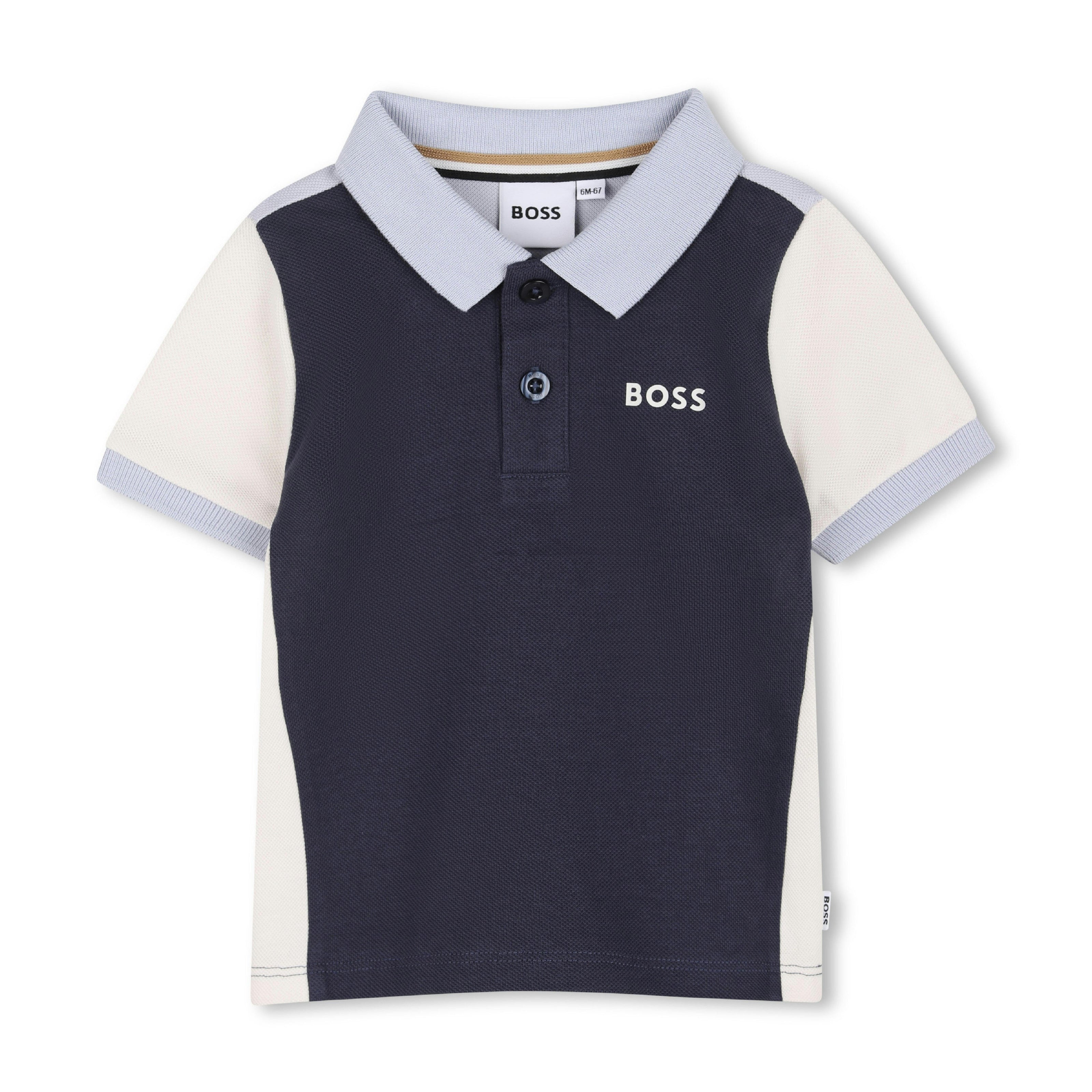 Navy Short Sleeve Polo