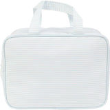The Take It Tote in Light Blue Stripe