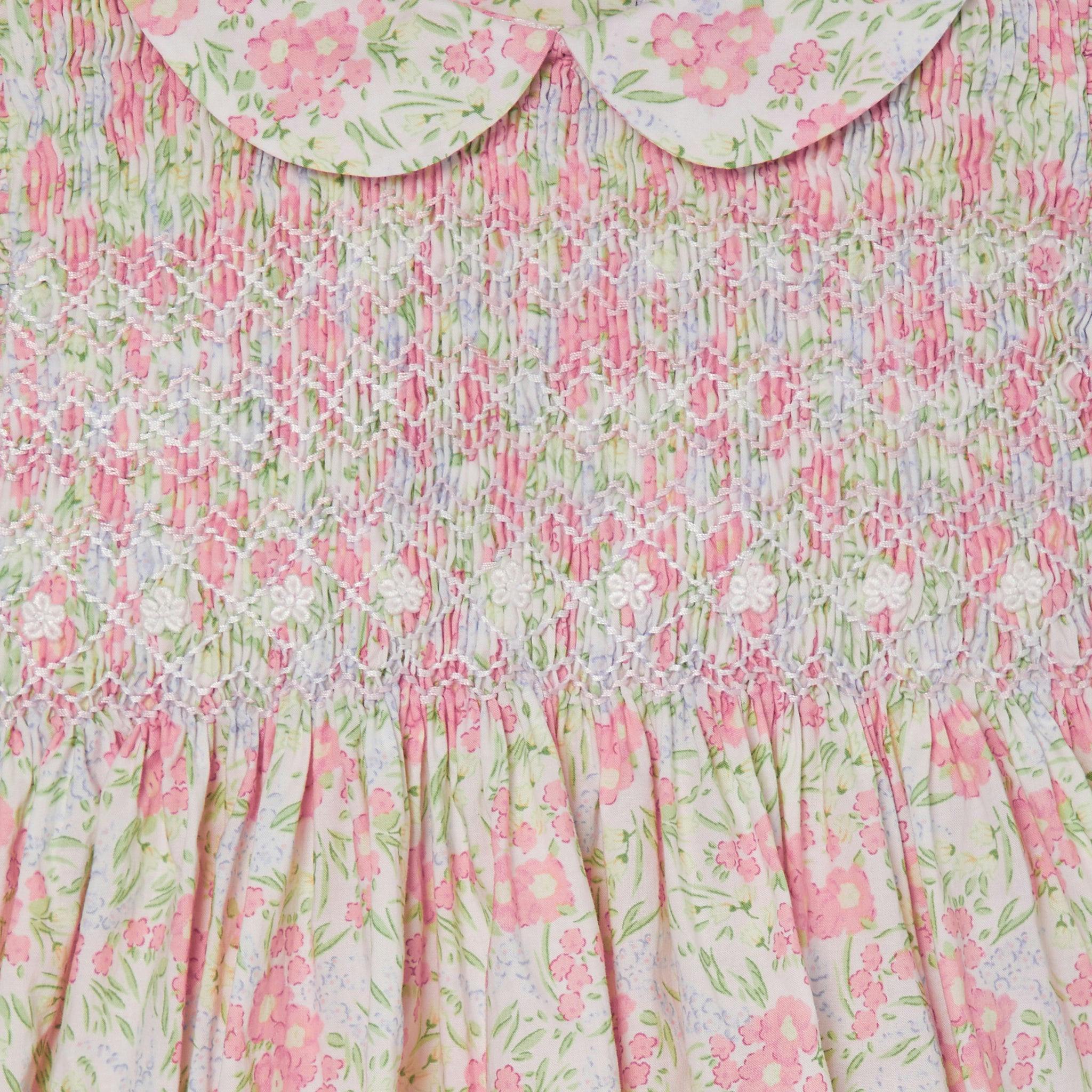 Hand-Smocked Baby Dress Tansy