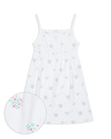 The Organic Rib Dress [Ditsy Floral]