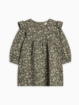 Mika Armhole Ruffle Long Sleeve Dress - Kelsey Floral