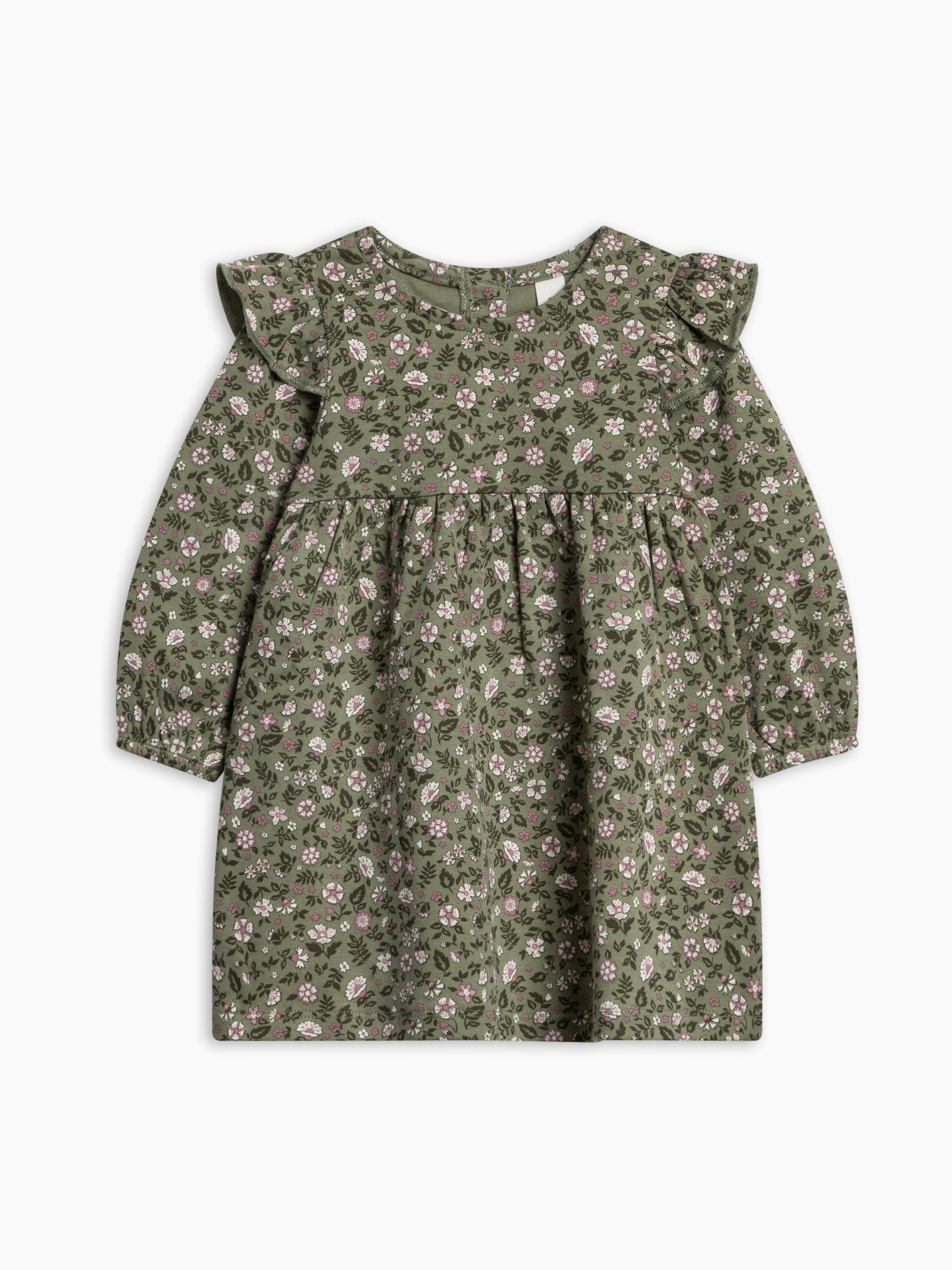 Mika Armhole Ruffle Long Sleeve Dress - Kelsey Floral