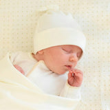 Pima Baby Hat White