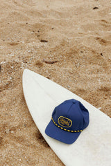 Rodeo Patch Snapback Hat / Navy
