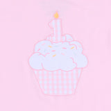 Birthday - First Birthday Pink Long Sleeve Bodysuit