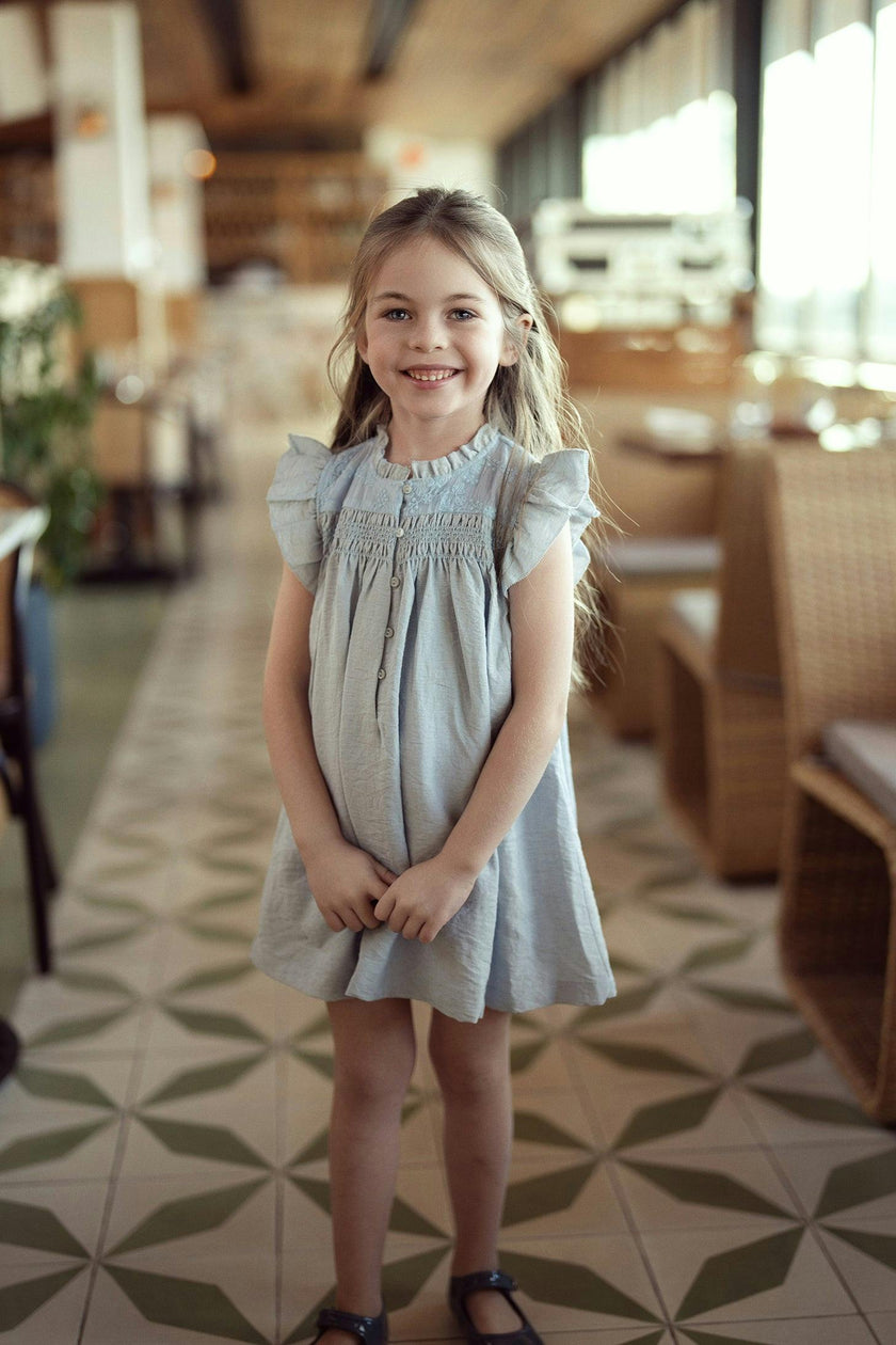 Woven Crinkle Dress