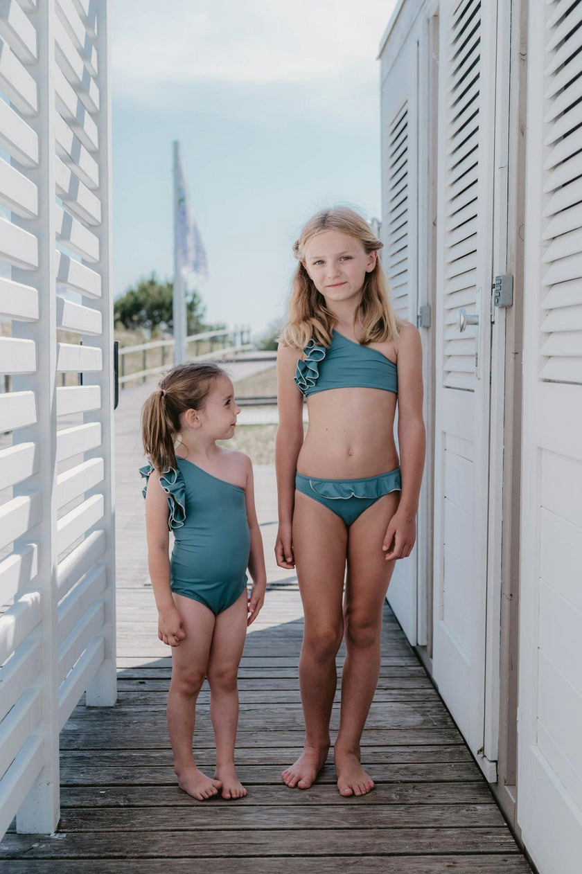 Caterina One Piece Swimsuit Seafoam