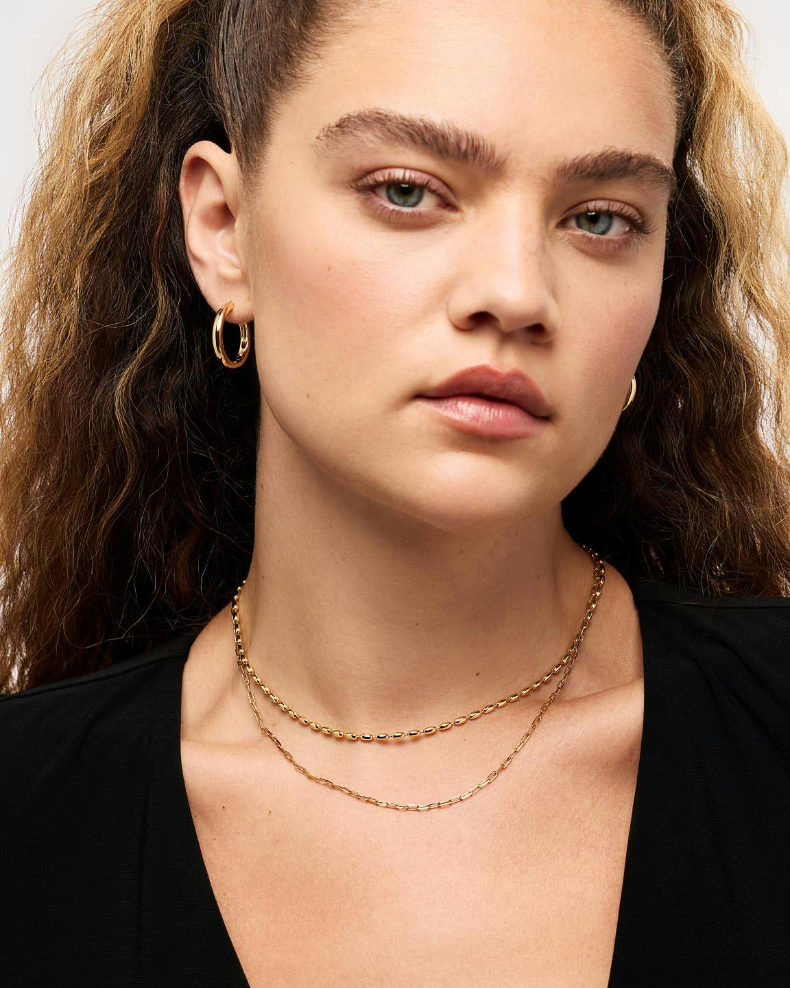 Ball Chain Necklace - Capri
