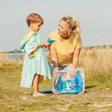 Beach Bag Set Ocean + Road Blue Play Towel