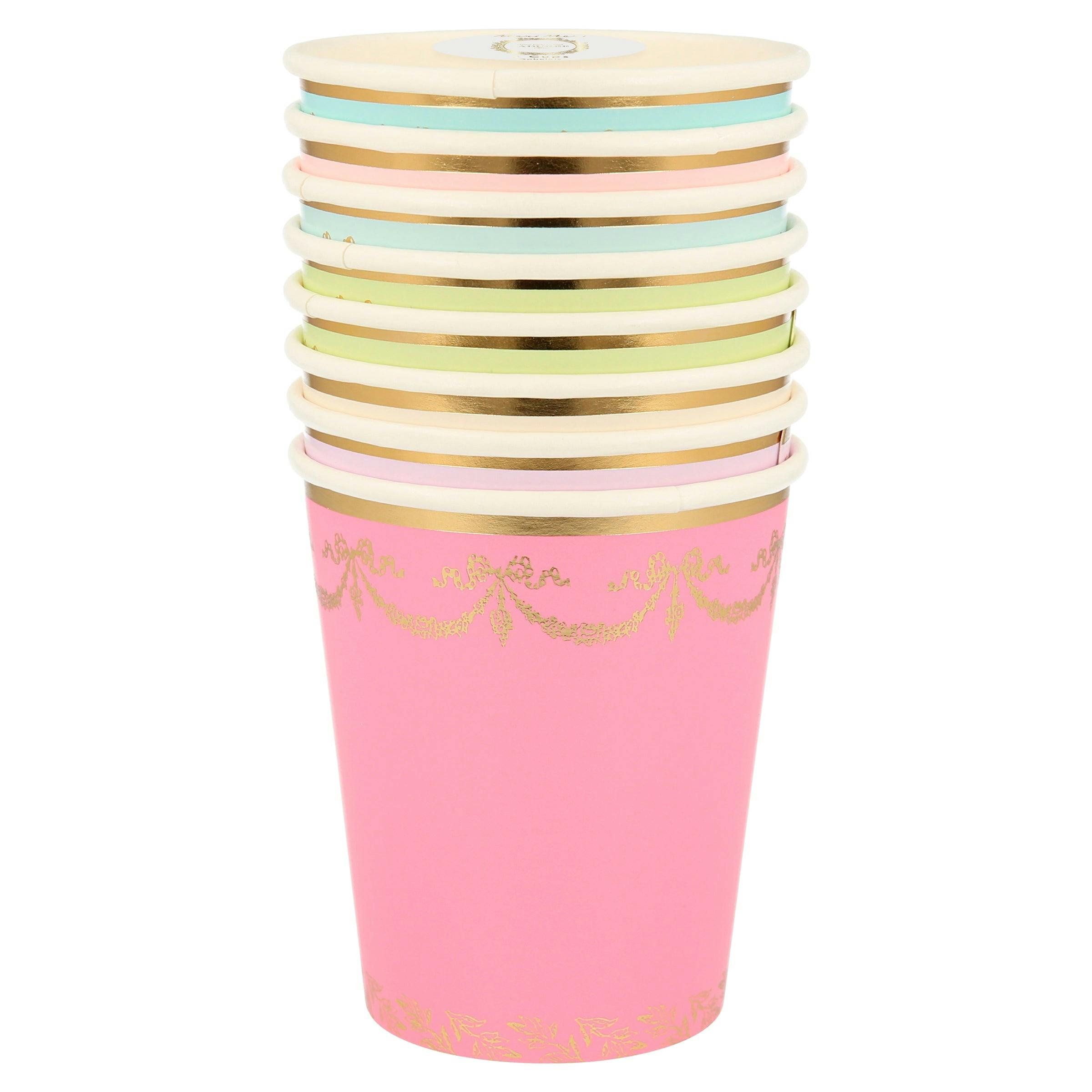 Meri Meri x Ladurée Paris Cups