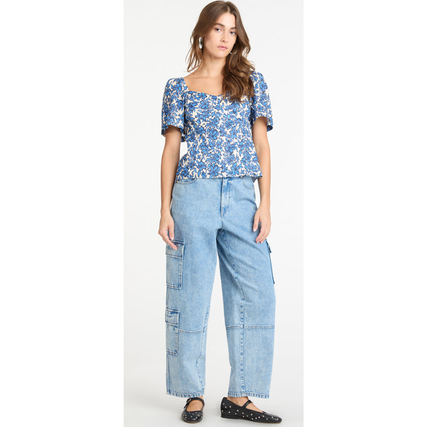 Women's Bleecker Top, Blue