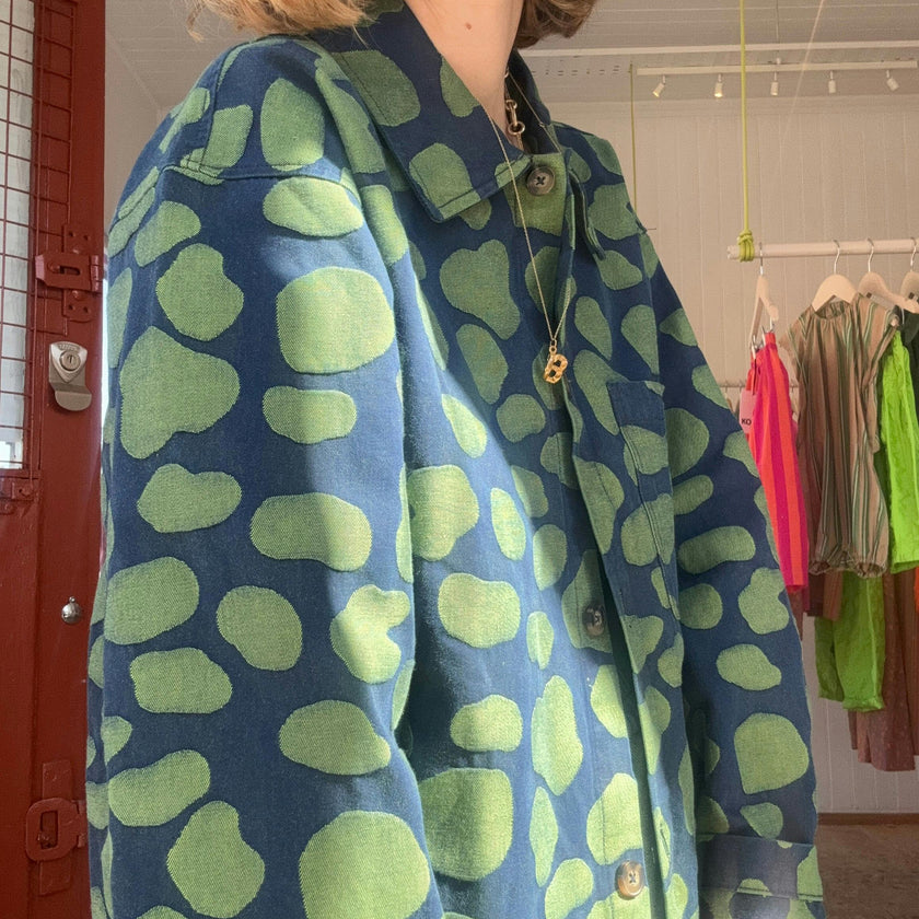 Adult Jagger Denim Dot Overshirt