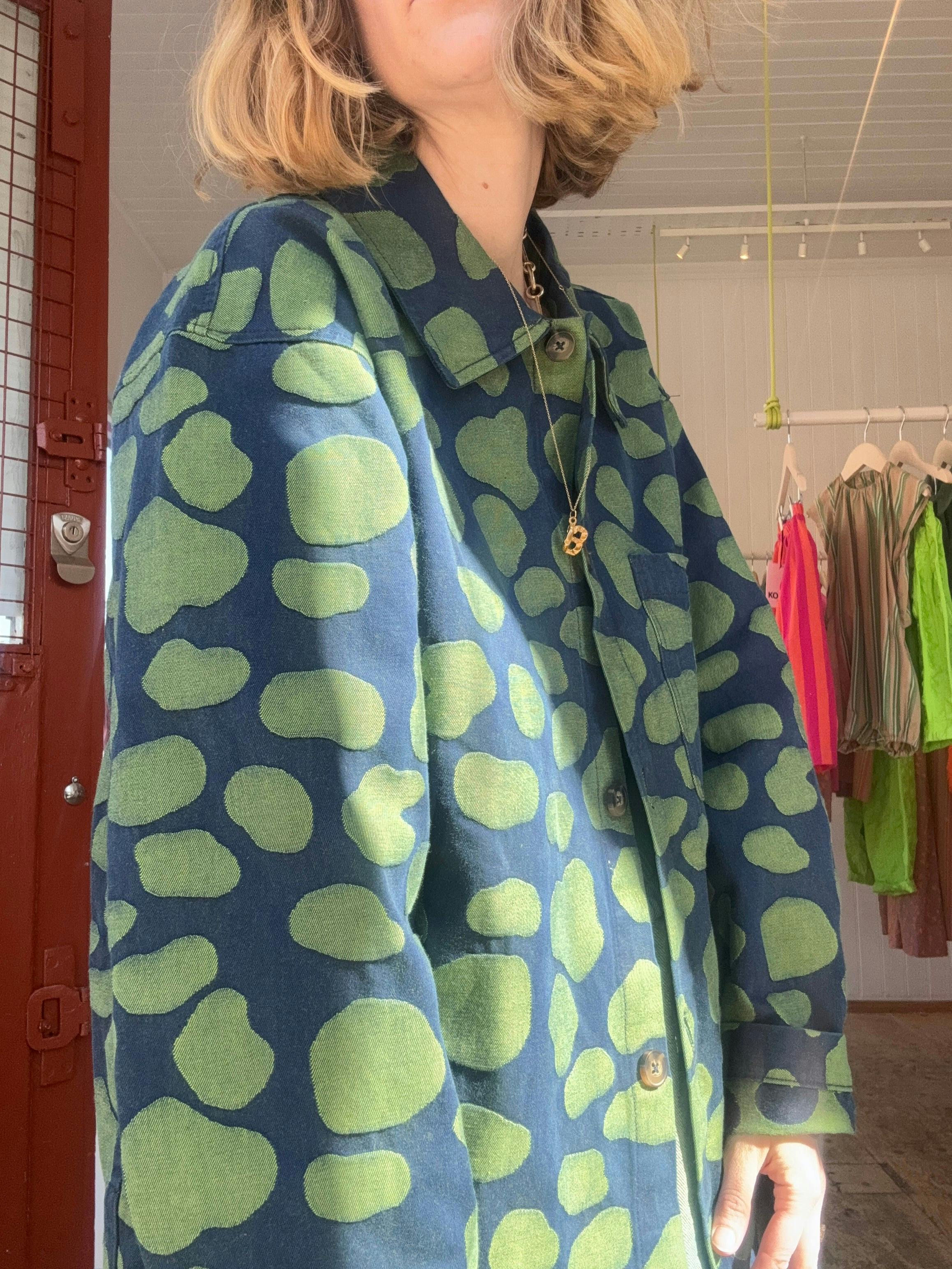 Adult Jagger Denim Dot Overshirt