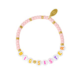 Girl's Big Sis/Lil Sis Stretchy Bead Bracelet Set