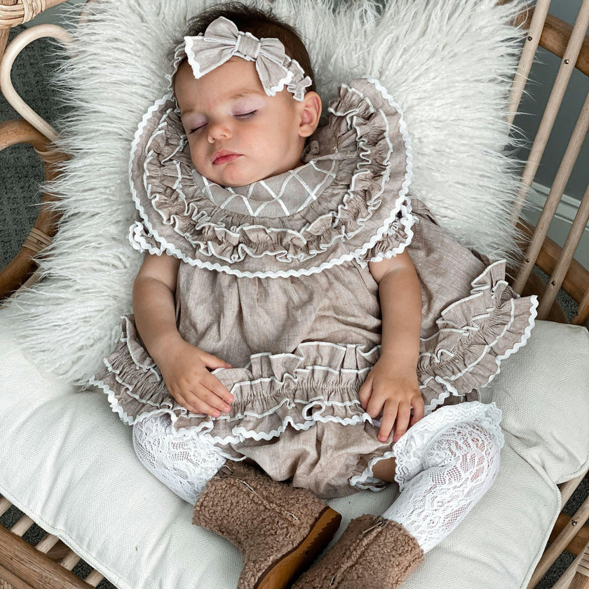 Ashlyn Linen Top and Shorts Set