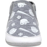 Baseball MVP Heather Grey Glow-in-the-dark Soft Sole
