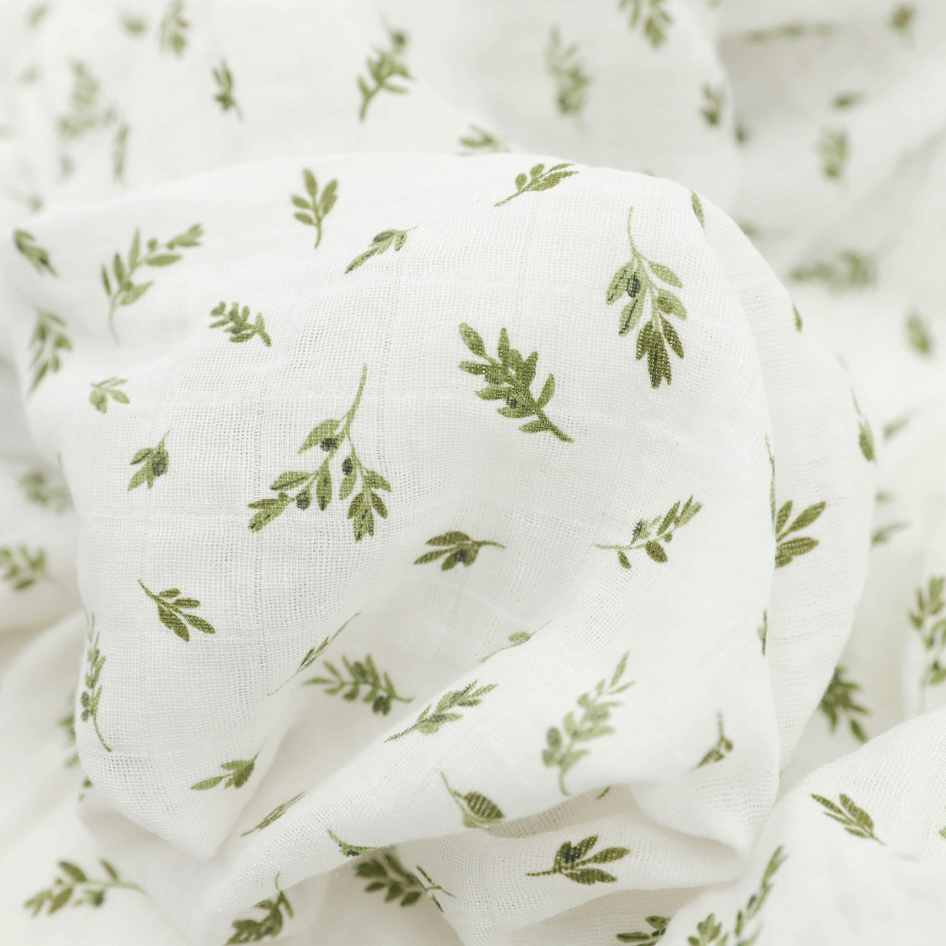 Organic Cotton Muslin Swaddle Blanket 2 Pack - Yellow Roses (Walmart)