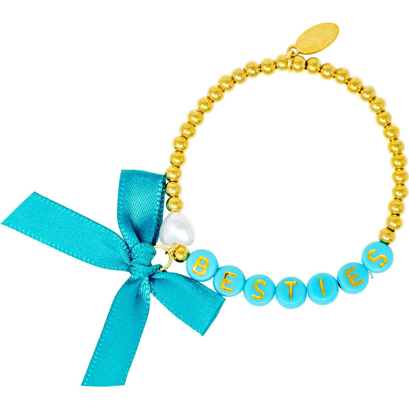 Girl's Girl's Besties Bow Stretchy Bracelet Set