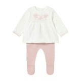Newborn Girl Pants and Sweater Set