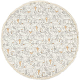Ezra Quilted Baby Play Mat (Woodland Animal)