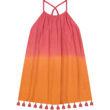 Mini Chantal Girls Dress Ombre, Pink