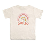 One Boho Rainbow Short Sleeve T-Shirt
