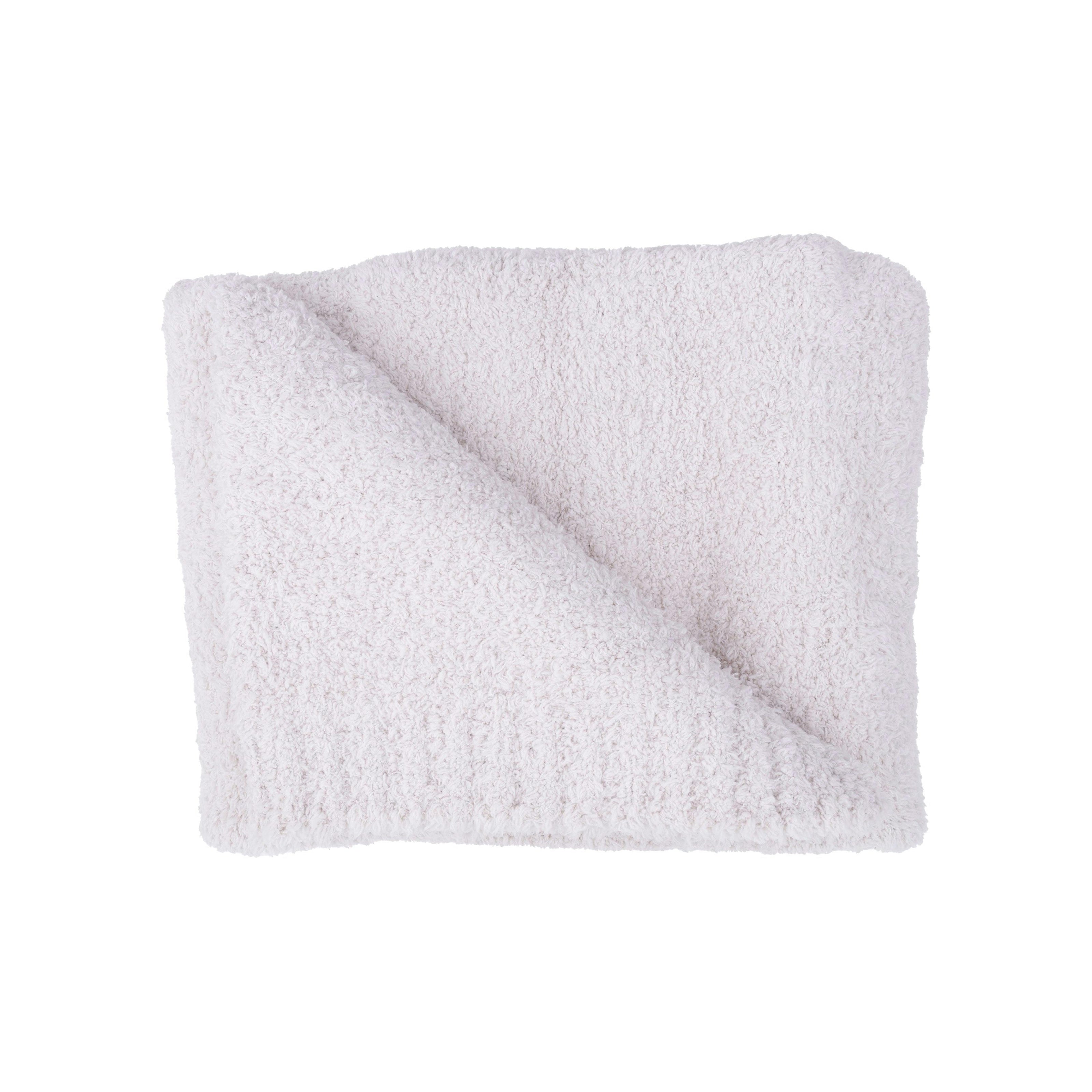 Chenille - Natural Stroller Blanket