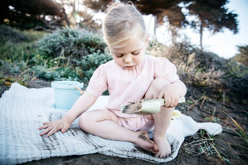 Organic Cotton Bubble Romper