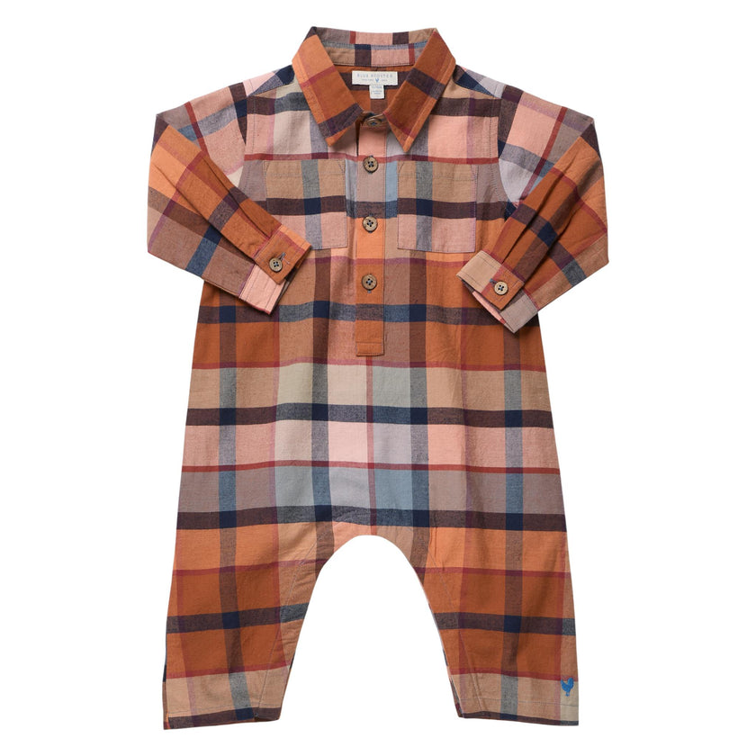 Baby Boys Easton Jumper - Hayride Plaid
