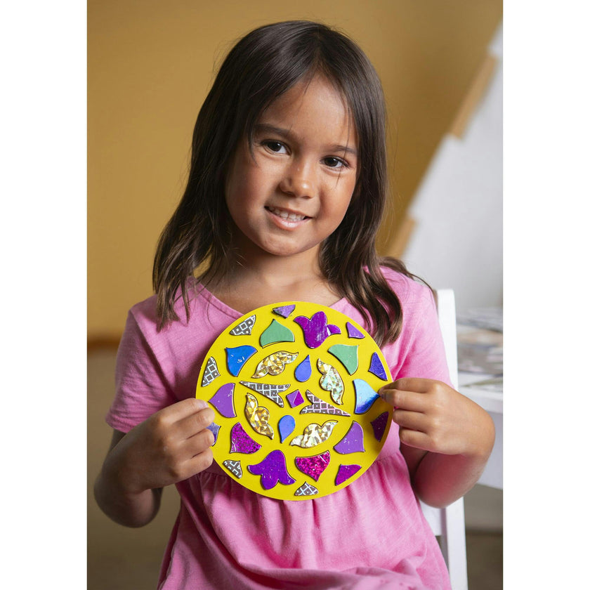 Kulture Khazana: Foil Craft Kit: Rangoli Mandala – DIY Shiny Designs