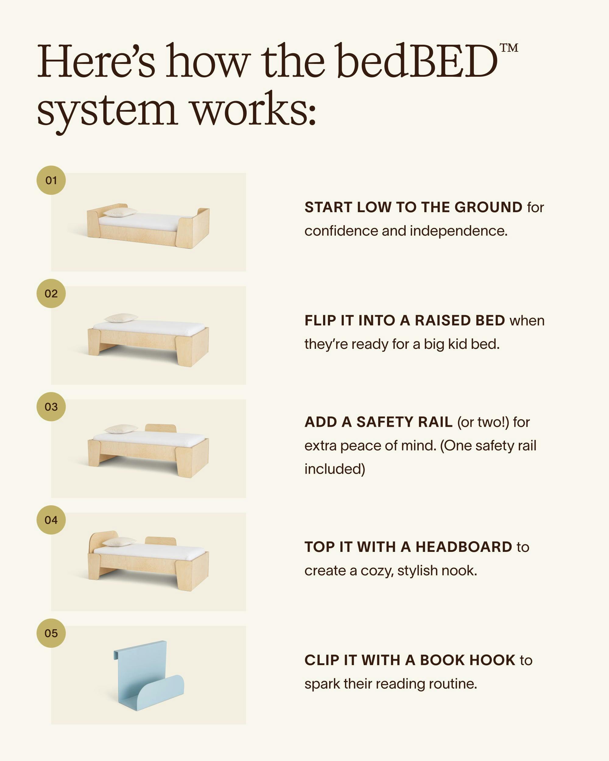 bedBED™ Montessori Bed