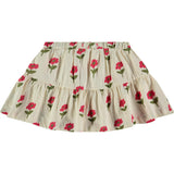Allover Flower Print Skirt