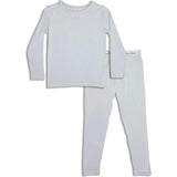 Cloud Grey Bamboo Kids Pajamas