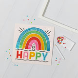 Little Yellow Bicycle: Rainbow & Blooms Gem Art Kit - 1100+ pc Set