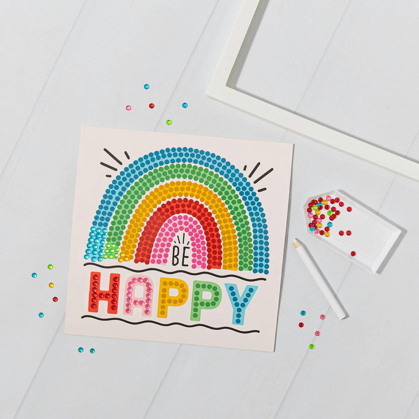 Little Yellow Bicycle: Rainbow & Blooms Gem Art Kit - 1100+ pc Set
