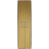 Super Skinny Gold Candles