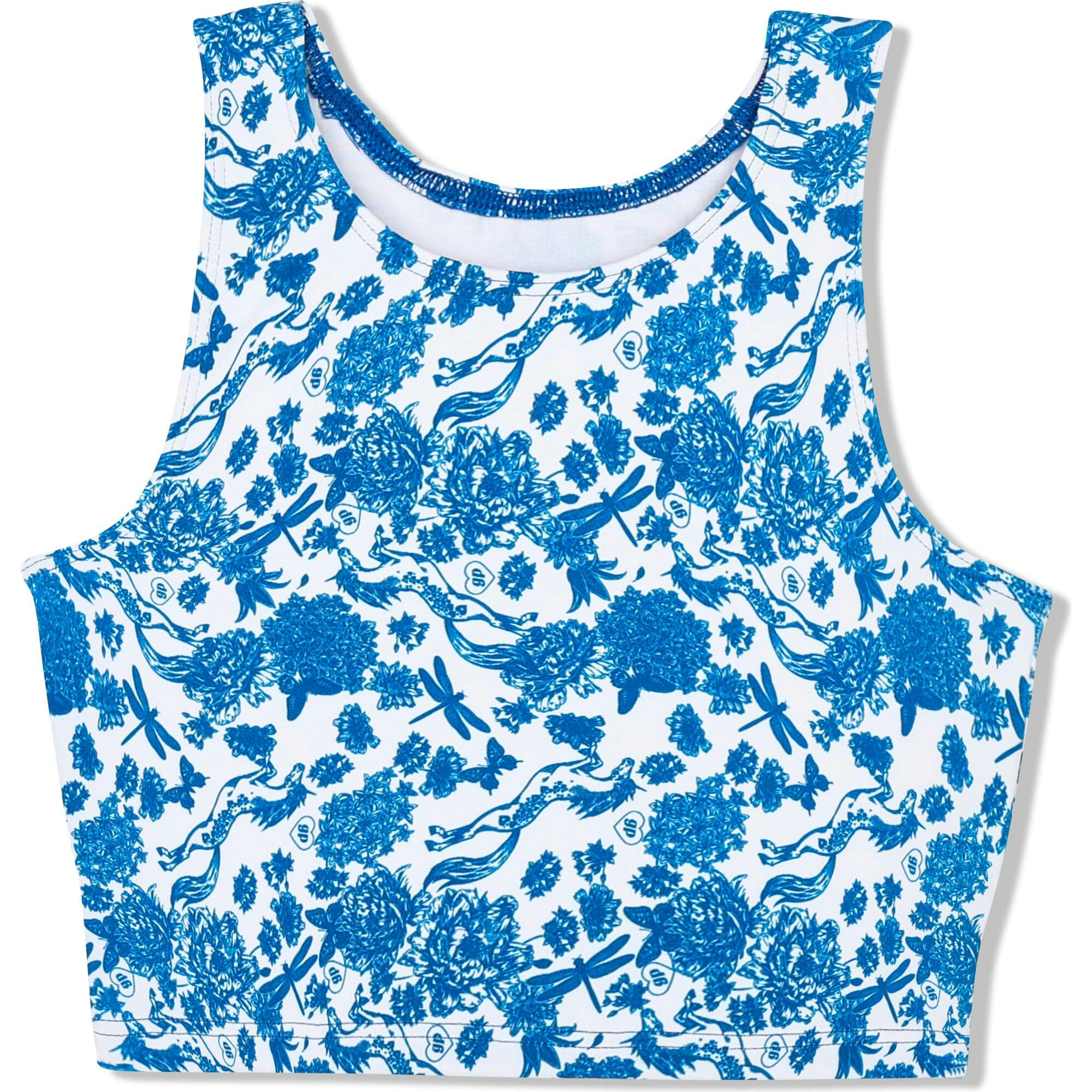Toile Power Top, Blue