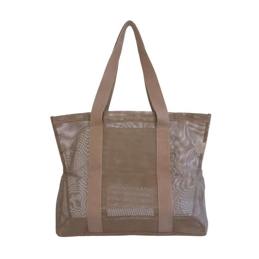 Beach Hauler™ - Mini Mesh Beach Bag – Espresso