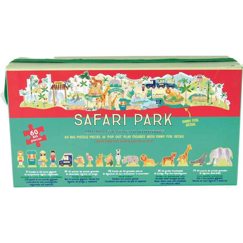 Safari Park Jigsaw with Figures