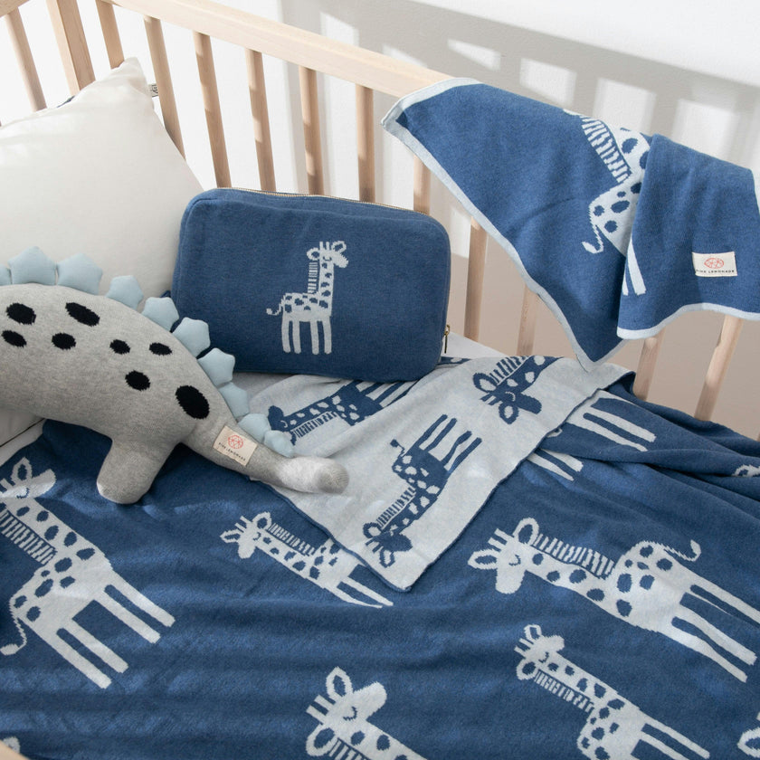 Reversible Baby Blanket Set