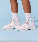 Rainbow Shimmer Stars Boots