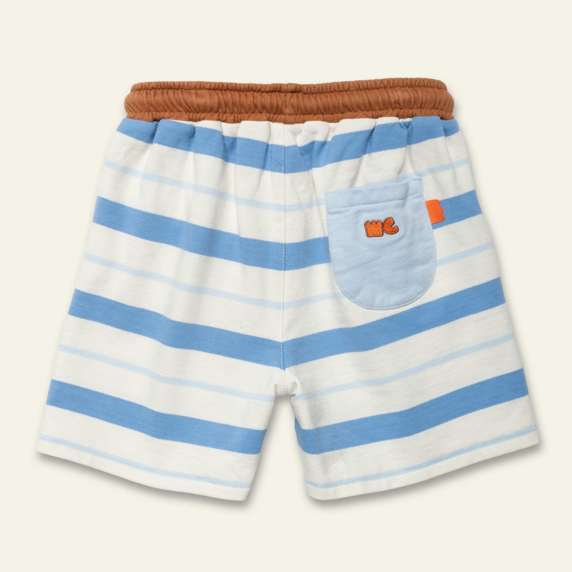 Blue Stripe Short