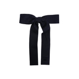 Brushed Wool Long Bow