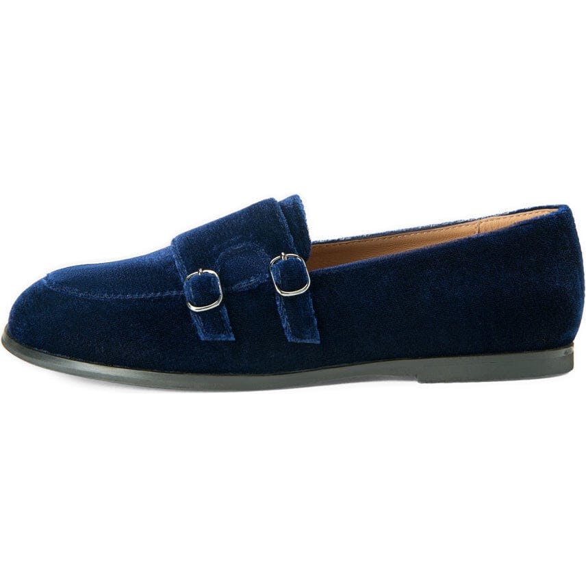 Ingrid Velvet Ribbon Trim Loafers