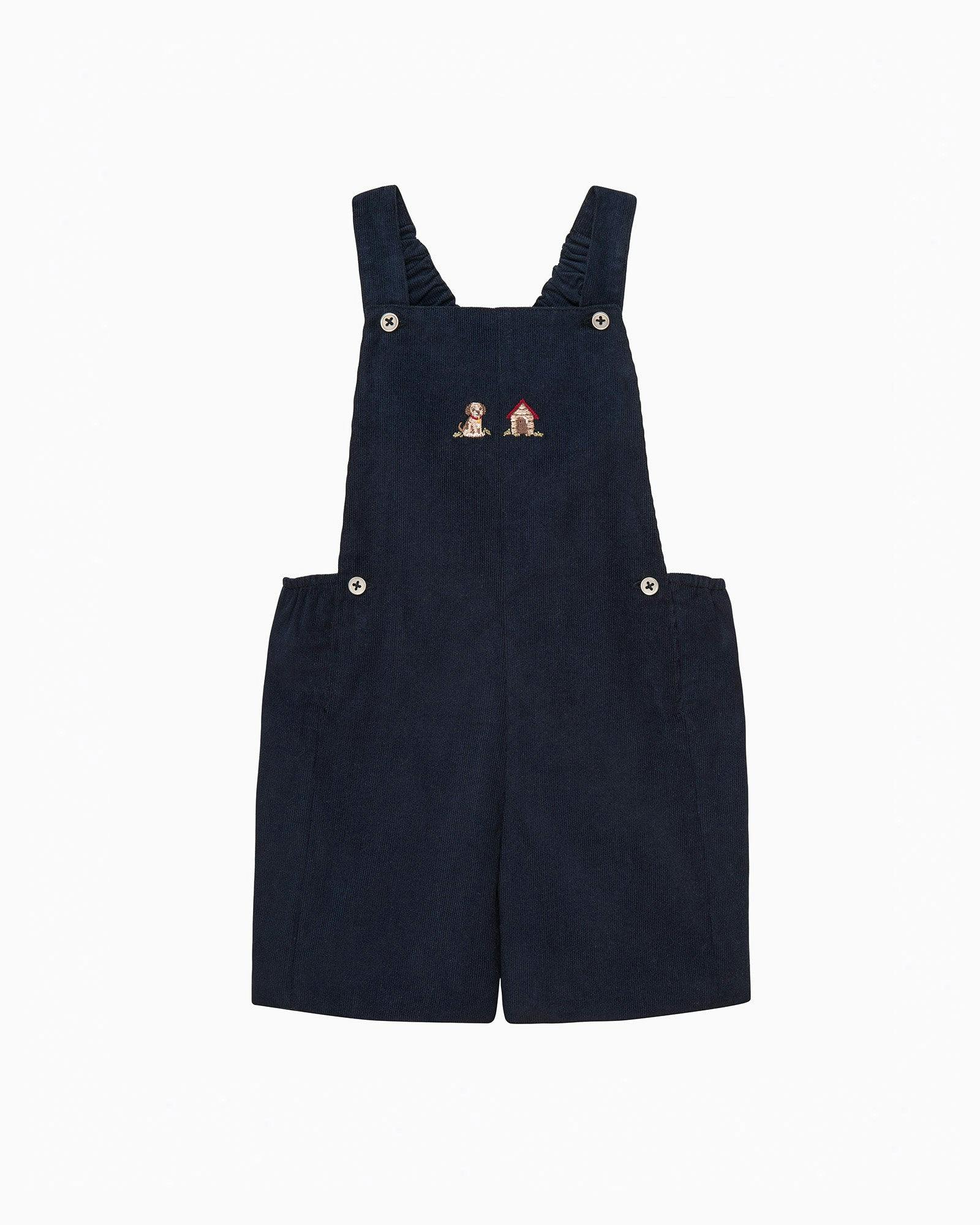 Baby Alfie Bib Shorts in Puppy