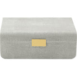 Modern Shagreen Large Jewelry Box