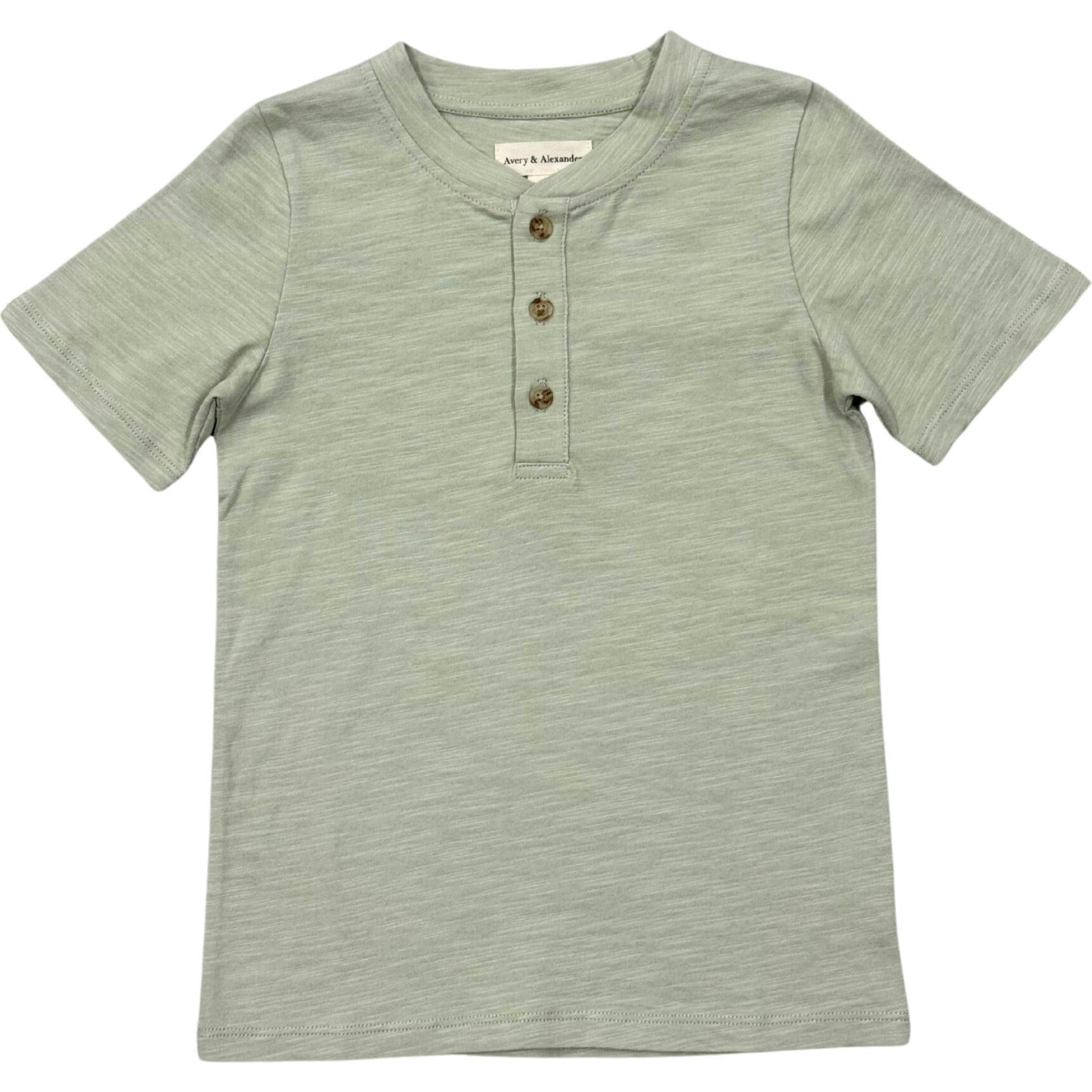 Short Sleeve Henley Shirt